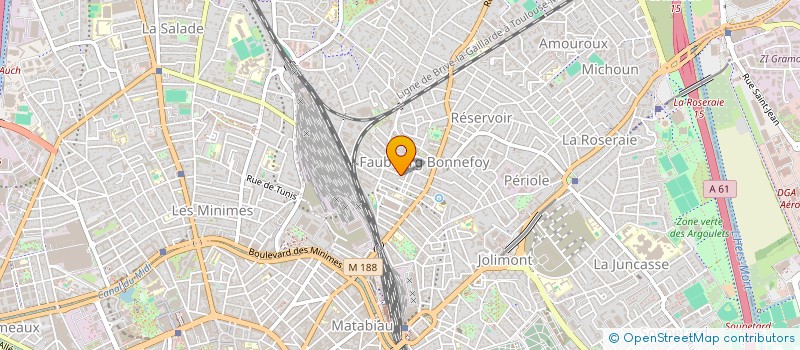 localisation de l'entreprise MADAME SOPHIE SCHAEFFNER à TOULOUSE