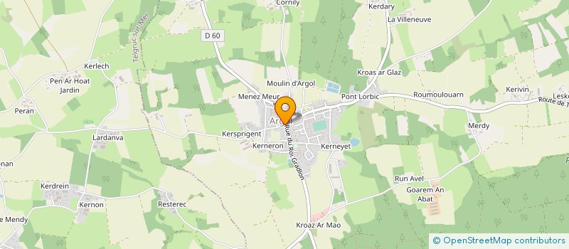 localisation de l'entreprise MADAME SOPHIE SCHAFFNER à ARGOL