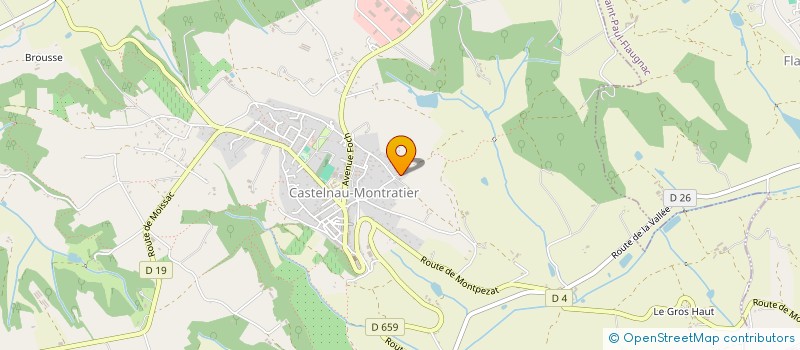 localisation de l'entreprise MADAME SOPHIE SCHMITT à CASTELNAU-MONTRATIER