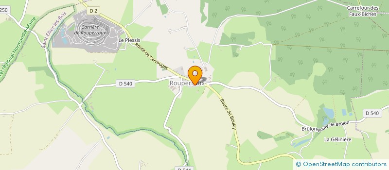 localisation de l'entreprise MADAME SOPHIE SCHNEIDER à JOUE-DU-BOIS
