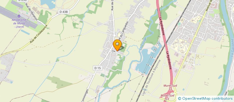 localisation de l'entreprise MADAME SOPHIE SCHOBERT  MURET