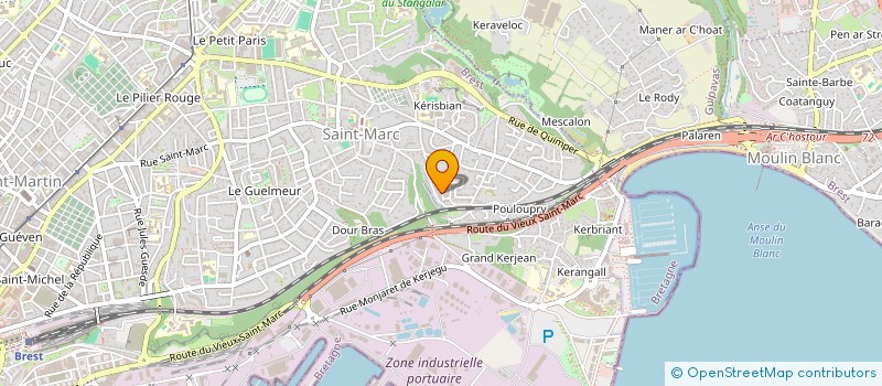 localisation de l'entreprise MADAME SOPHIE SCHUTZ à BREST