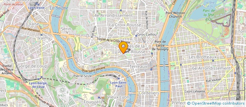localisation de l'entreprise MADAME SOPHIE SCHWARTZ à LYON