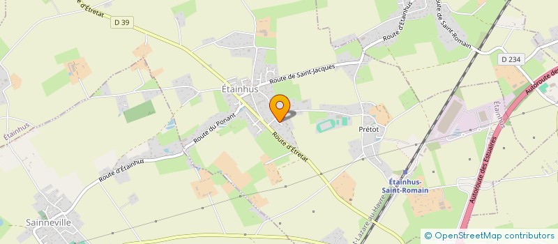 localisation de l'entreprise MADAME SOPHIE SEBIRE  LES TROIS-PIERRES