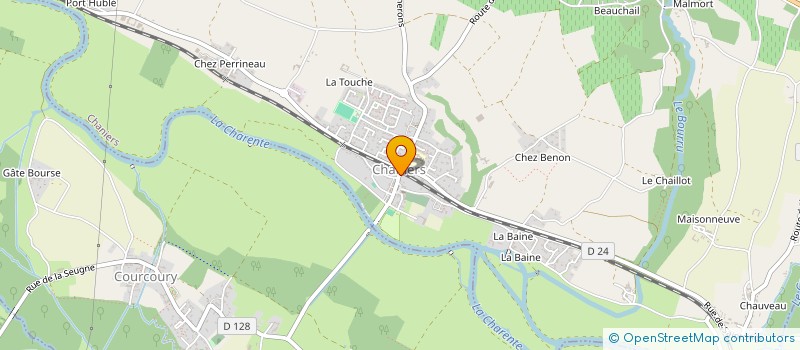 localisation de l'entreprise MADAME SOPHIE SEDITCH  CHANIERS