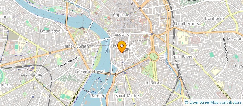 localisation de l'entreprise MADAME SOPHIE SEGAS à TOULOUSE