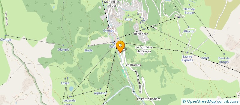 localisation de l'entreprise MADAME SOPHIE SEGURA à LES ALLUES