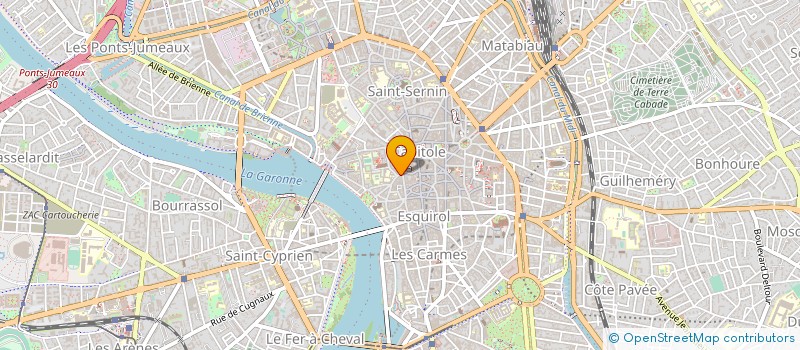 localisation de l'entreprise MADAME SOPHIE SEILHAN  TOULOUSE