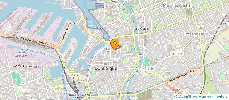 localisation de l'entreprise MADAME SOPHIE SENLECQ à DUNKERQUE