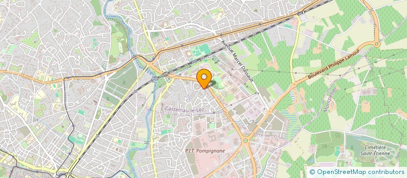 localisation de l'entreprise MADAME SOPHIE SERNA à MONTPELLIER