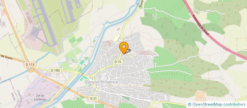 localisation de l'entreprise MADAME SOPHIE SERRA  LANCON-PROVENCE