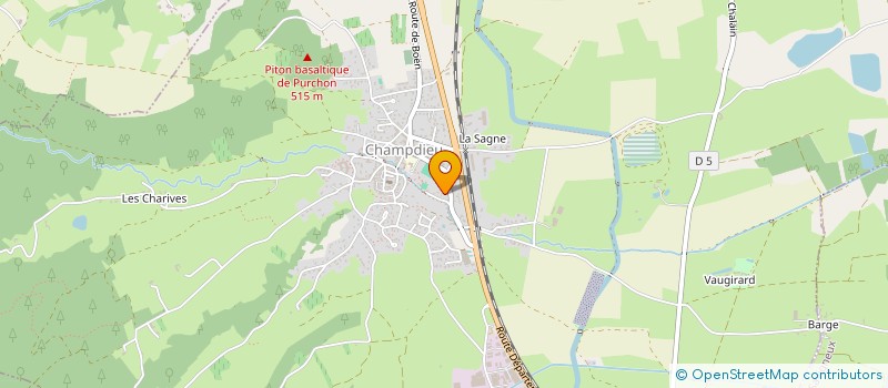 localisation de l'entreprise MADAME SOPHIE SERRANO  CHAMPDIEU