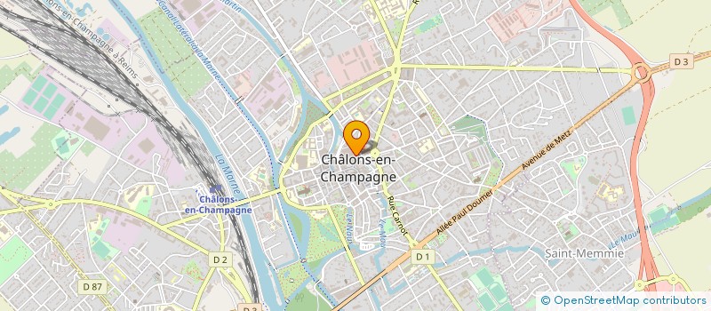 localisation de l'entreprise MADAME SOPHIE SERVAIS  REIMS