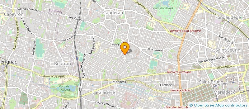 localisation de l'entreprise MADAME SOPHIE SERVANT à BORDEAUX