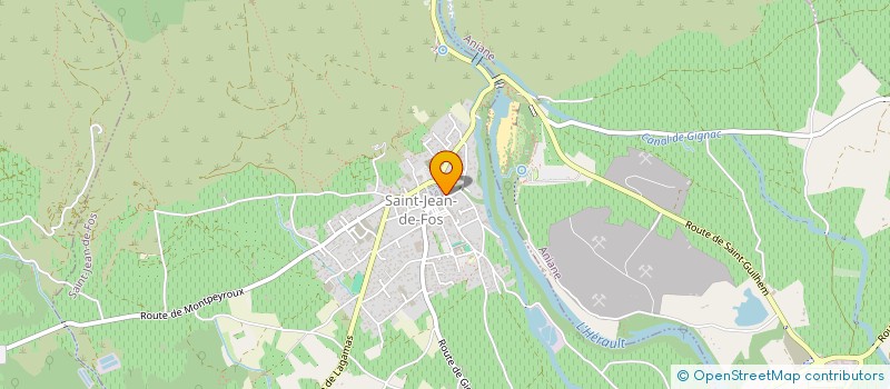 localisation de l'entreprise MADAME SOPHIE SERVEL  SAINT-JEAN-DE-FOS