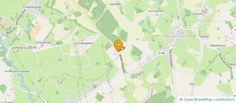 localisation de l'entreprise MADAME SOPHIE SERY  DUN-LE-PALESTEL