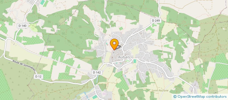 localisation de l'entreprise MADAME SOPHIE SETBON  AUBAIS