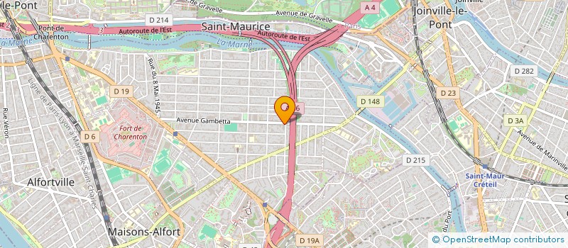 localisation de l'entreprise MADAME SOPHIE SEYE  MAISONS-ALFORT