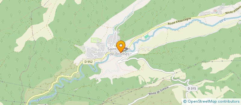 localisation de l'entreprise MADAME SOPHIE SEYMOUR à GREOUX-LES-BAINS