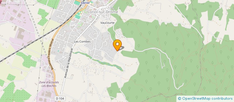 localisation de l'entreprise MADAME SOPHIE SIGNORET  LORIOL-SUR-DROME