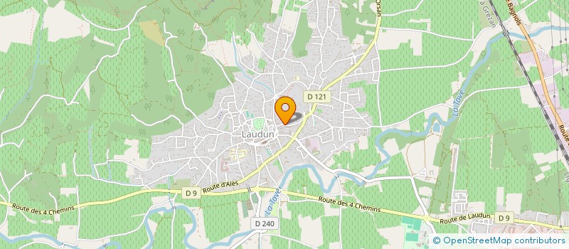 localisation de l'entreprise MADAME SOPHIE SIMON  LAUDUN-L'ARDOISE