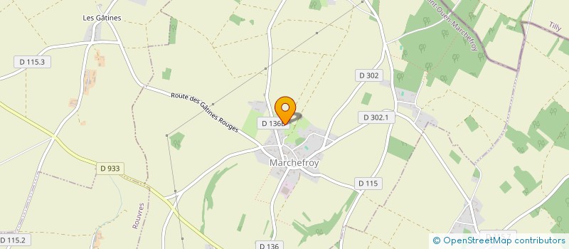 localisation de l'entreprise MADAME SOPHIE SIMON POULIN à SAINT-OUEN-MARCHEFROY