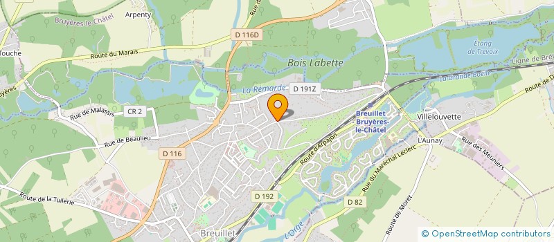 localisation de l'entreprise MADAME SOPHIE SIMONIN-BOUSQUET à BREUILLET