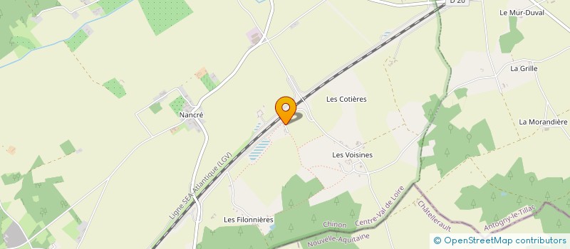 localisation de l'entreprise MADAME SOPHIE SIMONNEAU  MARIGNY-MARMANDE