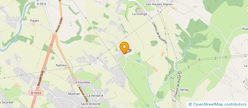 localisation de l'entreprise MADAME SOPHIE SOARES  CASTRES