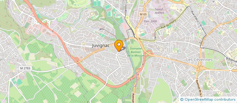 localisation de l'entreprise MADAME SOPHIE SOLO à JUVIGNAC