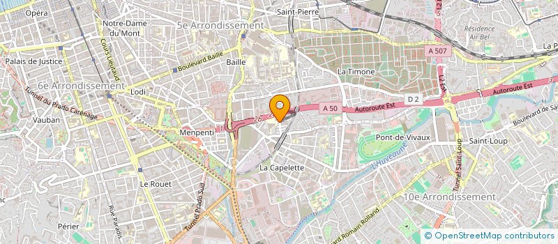 localisation de l'entreprise MADAME SOPHIE SOLTAN à MARSEILLE