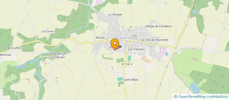 localisation de l'entreprise MADAME SOPHIE SONNETTE à SAINT-DOLAY
