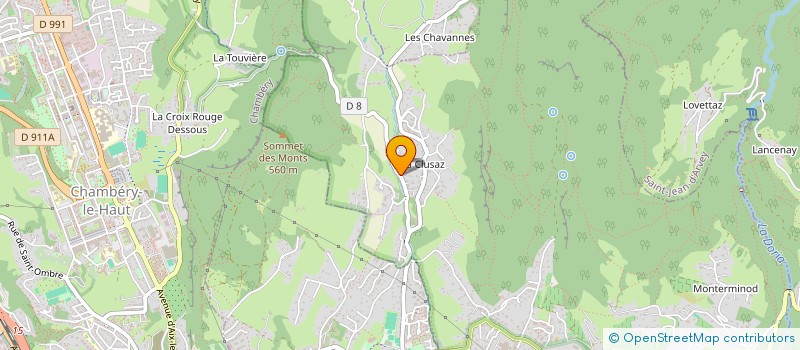 localisation de l'entreprise MADAME SOPHIE SONZOGNI  SAINT-ALBAN-LEYSSE