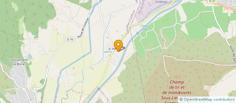 localisation de l'entreprise MADAME SOPHIE SORTAIS à CORNILLON-CONFOUX