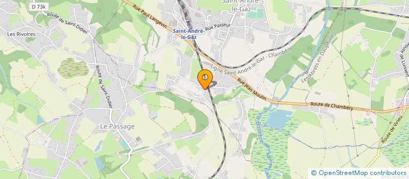 localisation de l'entreprise MADAME SOPHIE SOUABNI  SAINT-ANDRE-LE-GAZ