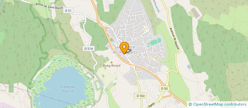 localisation de l'entreprise MADAME SOPHIE SOUCHE  SAINT-MITRE-LES-REMPARTS