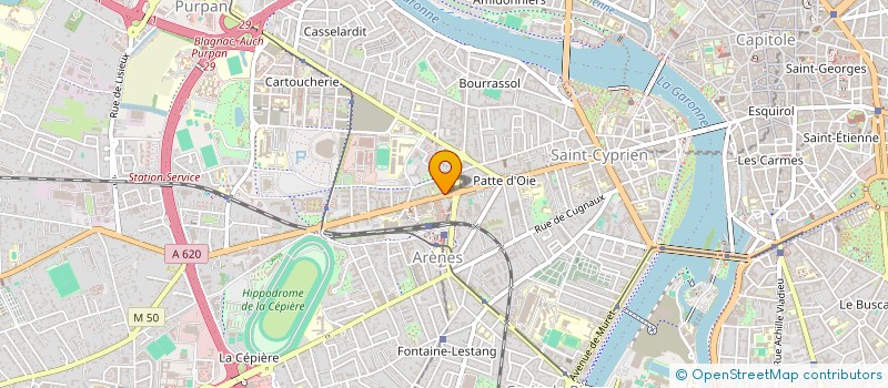 localisation de l'entreprise MADAME SOPHIE SOUMAN à TOULOUSE