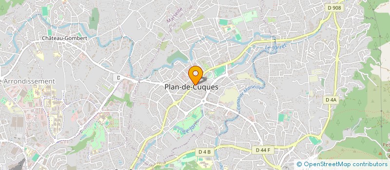 localisation de l'entreprise MADAME SOPHIE SPIRIDON  PLAN-DE-CUQUES