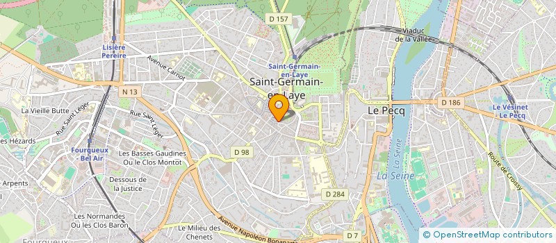 localisation de l'entreprise MADAME SOPHIE STANDERA  SAINT-GERMAIN-EN-LAYE