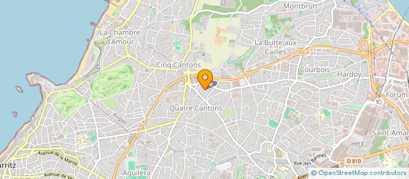 localisation de l'entreprise MADAME SOPHIE STEIN  ANGLET