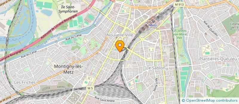 localisation de l'entreprise MADAME SOPHIE STIRCHLER  METZ