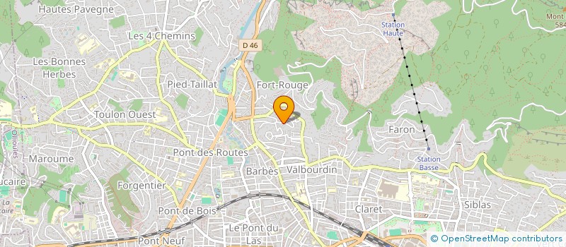 localisation de l'entreprise MADAME SOPHIE STOFFEL-MUNCK  TOULON