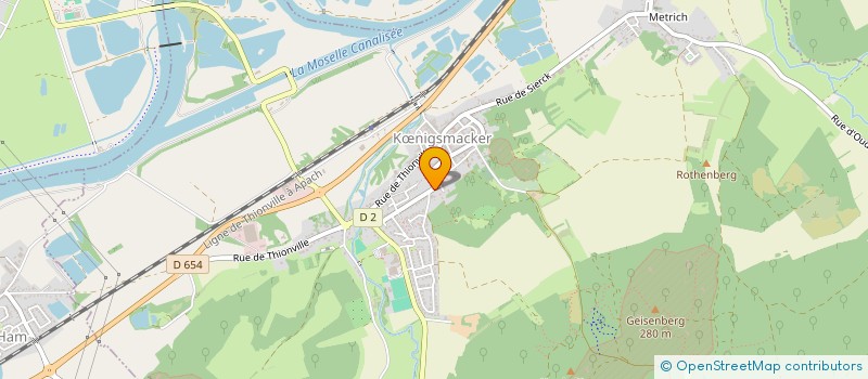 localisation de l'entreprise MADAME SOPHIE STREIT  KNIGSMACKER