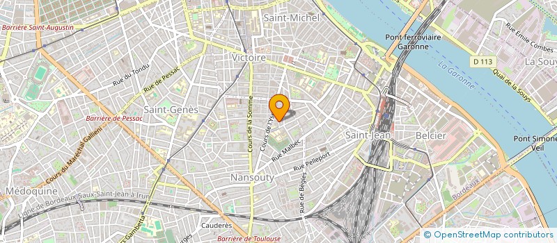 localisation de l'entreprise MADAME SOPHIE SUBOUNHOEUNG  BORDEAUX