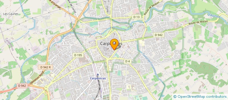 localisation de l'entreprise MADAME SOPHIE SUPERVIA à CARPENTRAS