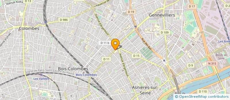 localisation de l'entreprise MADAME SOPHIE SYLLA à ASNIERES-SUR-SEINE