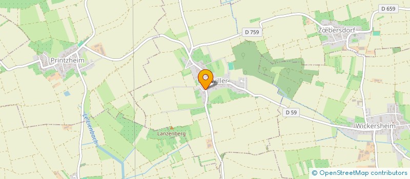 localisation de l'entreprise MADAME SOPHIE SZALEK  GEISWILLER-ZOEBERSDORF