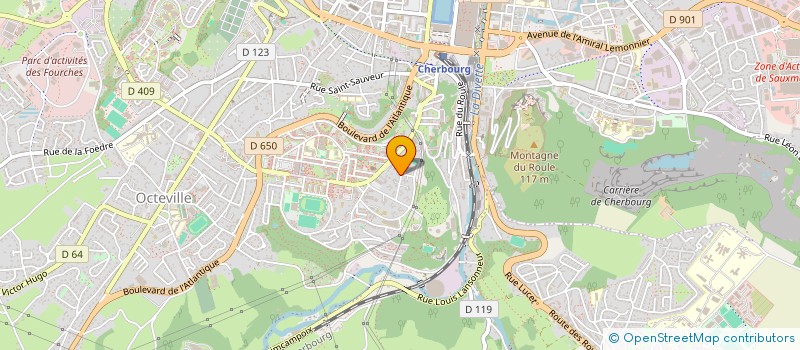 localisation de l'entreprise MADAME SOPHIE TABARY  CHERBOURG-EN-COTENTIN