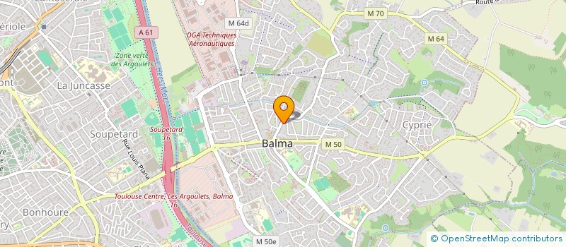 localisation de l'entreprise MADAME SOPHIE TACHET à BALMA