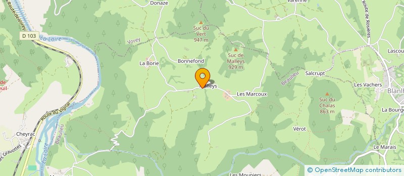localisation de l'entreprise MADAME SOPHIE TACUSSEL à LAVOUTE-SUR-LOIRE